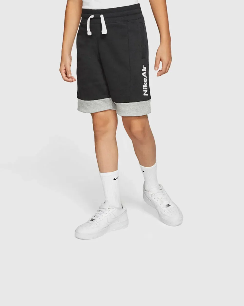 Nike Boys' Air Shorts Black Gray XL NWT